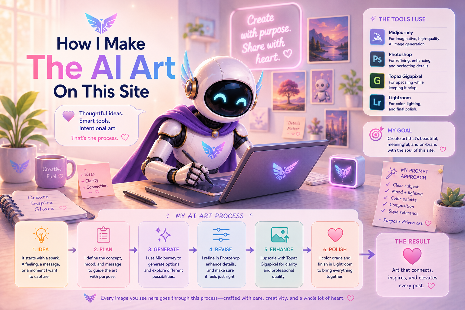 How I Make The AI Art On This Site