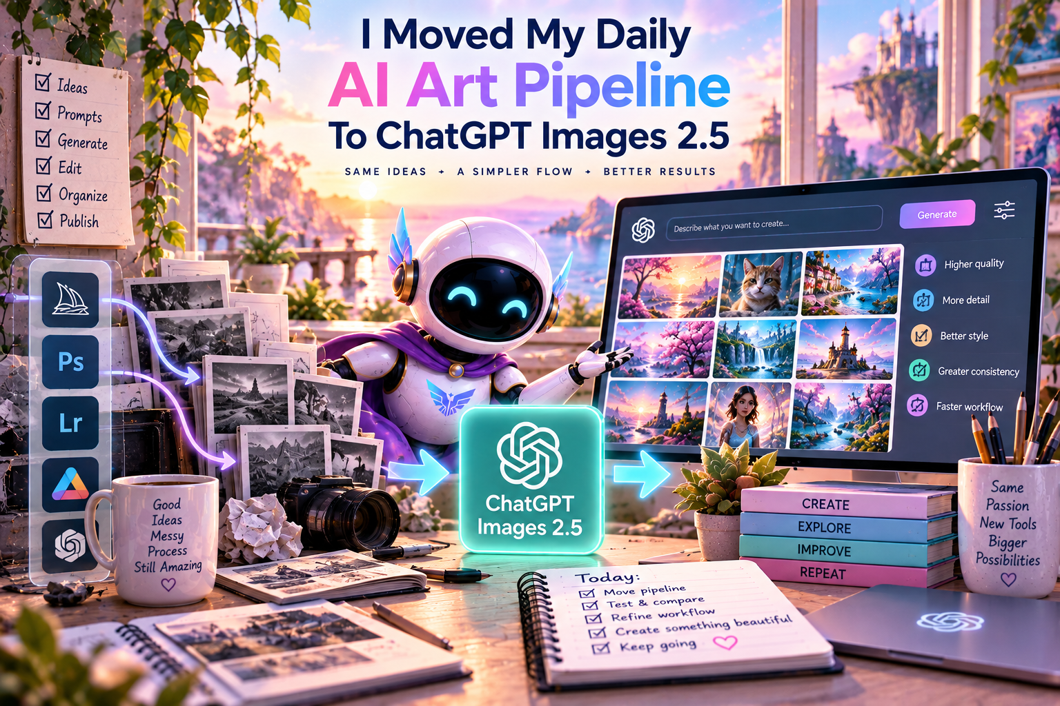 I Moved My Daily AI Art Pipeline To ChatGPT Images 2.5