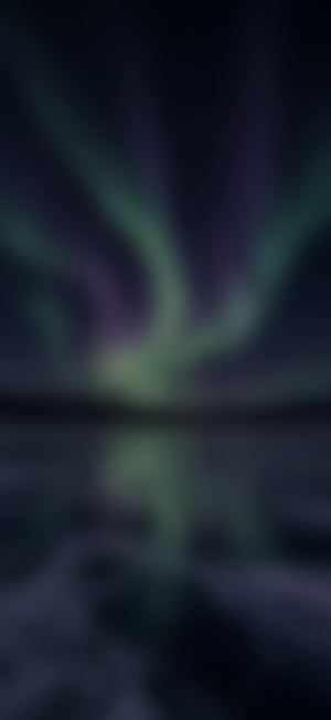 Aurora Over A Frozen Lake, light home screen