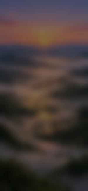 Mist Over The Rice Terraces, light home screen