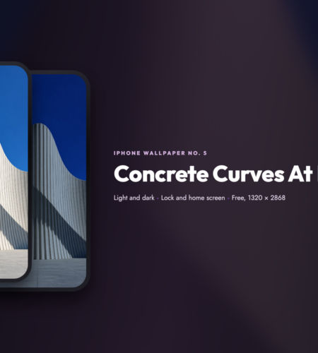 iPhone Wallpaper No. 5: Concrete Curves At Noon