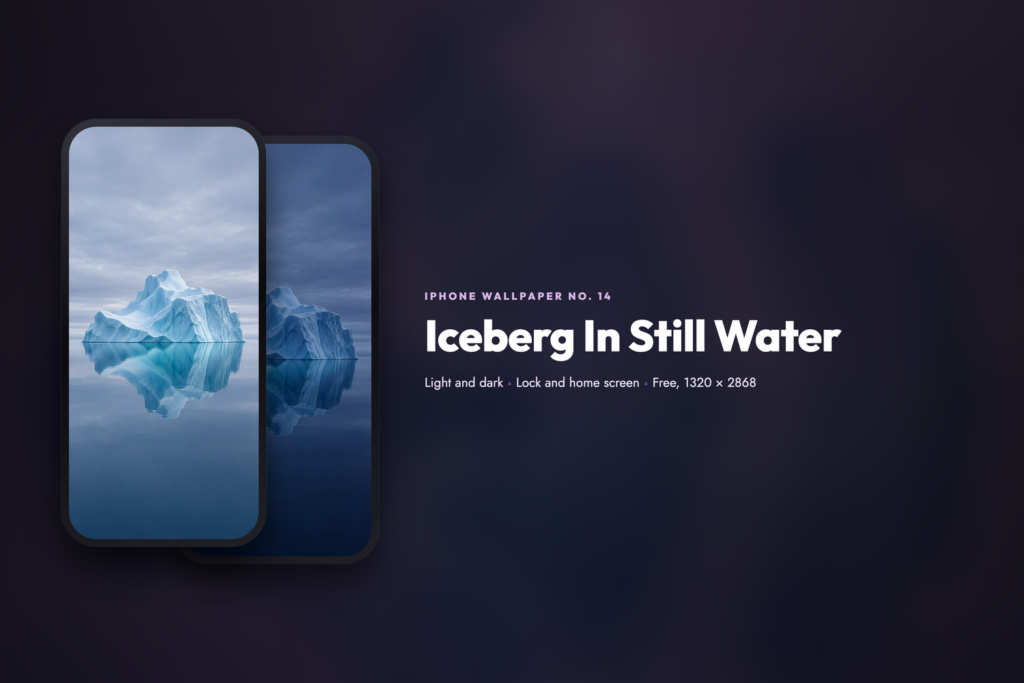 Iceberg In Still Water, share card